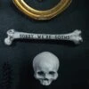 Sorry We're Goths Natural Engraved Femur Bone