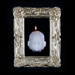 Baby Doll Candle -The Blackened Teeth Sales BabydollGoldFrame