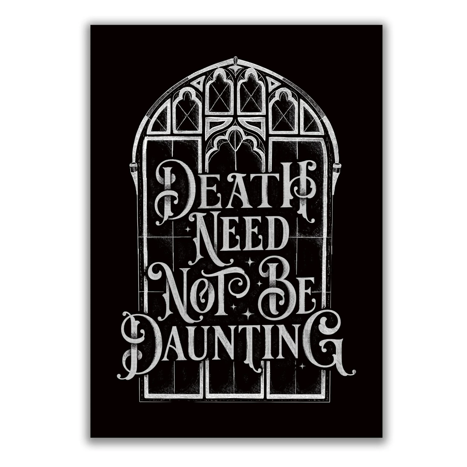 Death Need Not Be Daunting - Print 3 Death Need Not Be Daunting - Print - Image 3