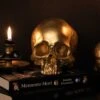 Skull Of Jane Doe Ornament - Gold