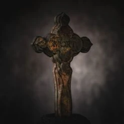 Grave Marker Wall Hanging - Mort -The Blackened Teeth Sales MORT grave marker the blackened teeth gothic home decor 3