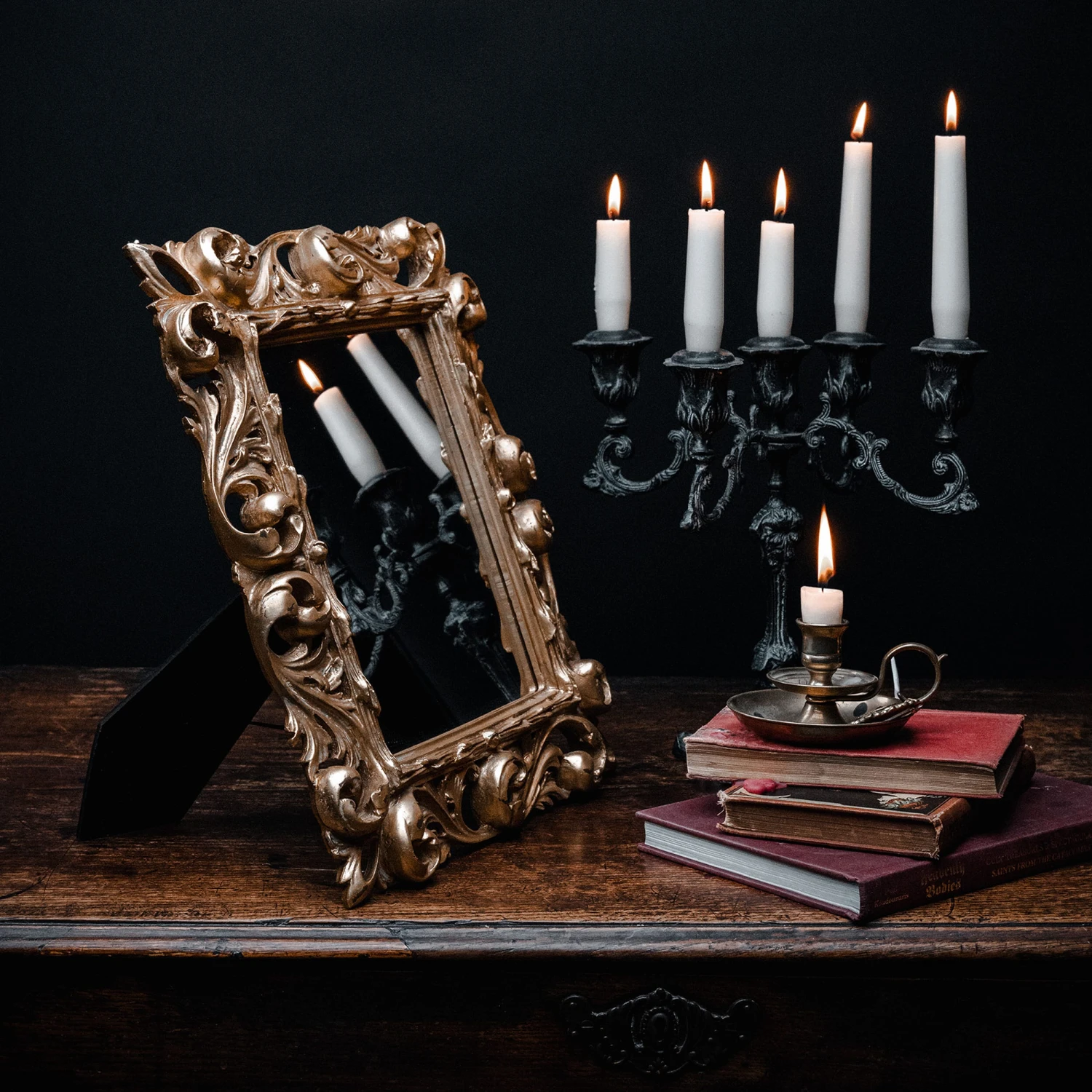 Baroque Filigree Mirror 2 Baroque Filigree Mirror - Image 2