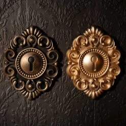 Baroque Lock Wall Plaque