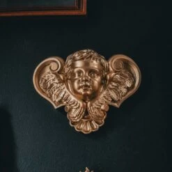 Gabriel Winged Cherub Plaque