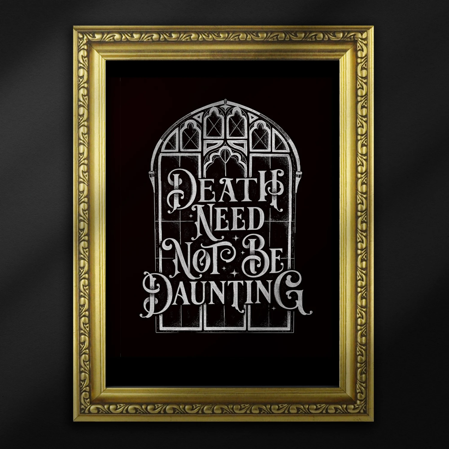 Death Need Not Be Daunting - Print 2 Death Need Not Be Daunting - Print - Image 2