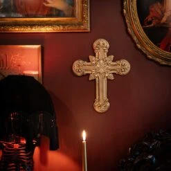 The Divine Cross -The Blackened Teeth Sales divine cross the blackened teeth gothic home decor