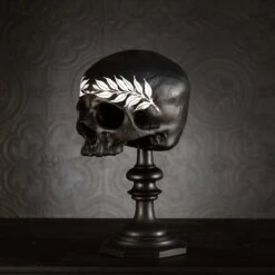 Eunicia Laurel Skull Plinth -The Blackened Teeth Sales eunicia skull plinth replica the blackened teeth g 4