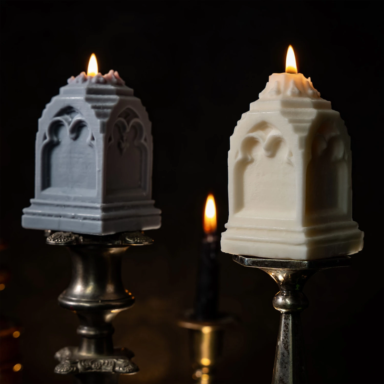 Gravemarker Gothic Candle 2 Gravemarker Gothic Candle - Image 2
