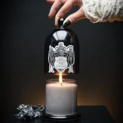 Life's Symphony - Grey Cloche Jar Candle