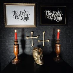 The End Is Nigh - White Print -The Blackened Teeth Sales img 6875 2