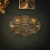 Memento Mori Casket Plaque - Gold Edition