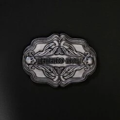 Memento Mori Casket Plaque - Silver Edition