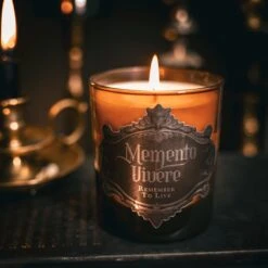 Memento Vivere Jar Candle -The Blackened Teeth Sales memento vivere jar candle scene the blackened teet