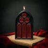 Morana Gothic Arch Candle - Red Edition
