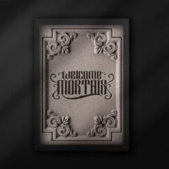Welcome Mortals Headstone Print