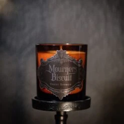The Mourners Biscuit - Bone Jar Candle -The Blackened Teeth Sales mourners biscuit bone jar candle the blackened tee