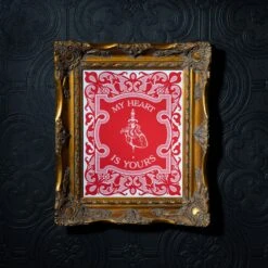 My Heart Is Yours Print - Red Edition