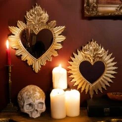 Regina - Large Sacred Heart Mirror -The Blackened Teeth Sales regina renata sacred heart mirror the blackened teeth 2 a2fa0d35 25a6 4a45 88f8 64b63cb4480b