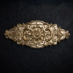 Reign - Baroque Wall Plaque -The Blackened Teeth Sales reign baroque plaque gold the blackened teeth goth
