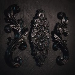 Reign - Baroque Wall Plaque -The Blackened Teeth Sales reign baroque plaque the blackened teeth gothic ho 3