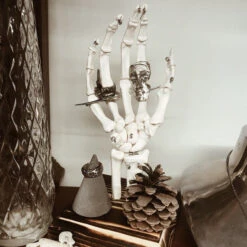 Skeleton Hand Jewellery Stand -The Blackened Teeth Sales skeleton hand jewellery stand 6