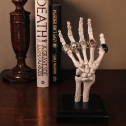 Skeleton Hand Jewellery Stand -The Blackened Teeth Sales skeleton hand the blackened teeth gothic home 1
