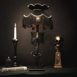Baroque Skeleton Lamp - Esther Edition By The Blackened Teeth
