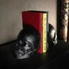 Life Size Human Skull Bookends