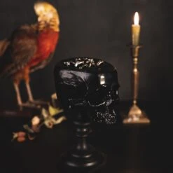 Skull Ring Holder -The Blackened Teeth Sales skull ring holder the blackened teeth gothic home decor