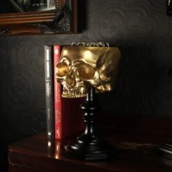 Skull Ring Holder - Gold Edition 5 Skull Ring Holder - Gold Edition -The Blackened Teeth Sales skull ring holder the blackened teeth the blackene 2