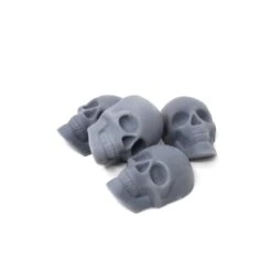 Skull Wax Melts -The Blackened Teeth Sales skull wax melts grey 1