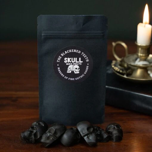 Skull Wax Melts -The Blackened Teeth Sales skull wax mlts gothic gifts the blackened teeth 3