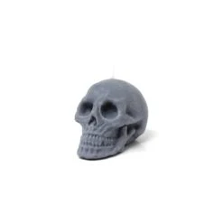 Small Skull Candles -The Blackened Teeth Sales small skull candle grey 1