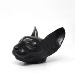 Sphynx Cat Candle -The Blackened Teeth Sales sphynx cat candle black 1