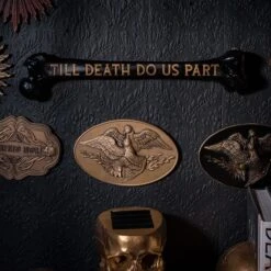 Till Death Do Us Part - Engraved Femur Bone