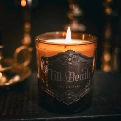 Till Death Jar Candle -The Blackened Teeth Sales till death jar candle scene the blackened teeth