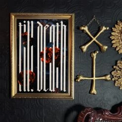 Till Death - Red Roses -The Blackened Teeth Sales till death print the blackened teeth gothic home 1 2