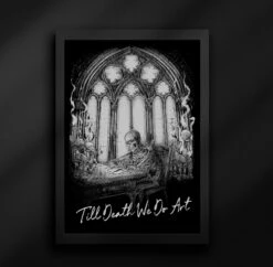 Till Death We Do Art Print