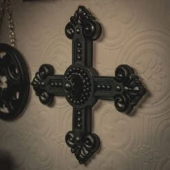 Baroque Cross 8 Baroque Cross -The Blackened Teeth Sales tudor cross the blackened teeth gothic home decor 2