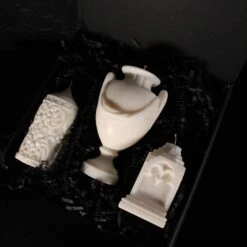 In Repose - Gothic Candle Gift Box -The Blackened Teeth Sales urn candle mildred candle gravemarker gravestone c 2