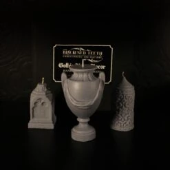 In Repose - Gothic Candle Gift Box -The Blackened Teeth Sales urn candle mildred candle gravemarker gravestone c 4