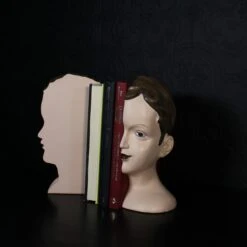 Victorian Head Bookends -The Blackened Teeth Sales victorian bookends the blackened teeth gothic home 3