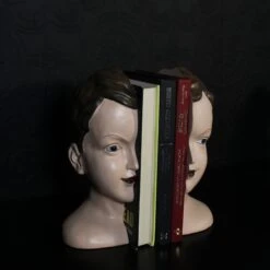 Victorian Head Bookends -The Blackened Teeth Sales victorian bookends the blackened teeth gothic home 4