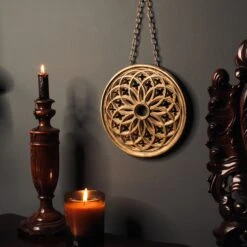 Vincent Gothic Window -The Blackened Teeth Sales vincentgothicwindowtheblackenedteethgothichomeware2