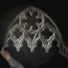 Vivica Gothic Wall Arch - Silver Edition