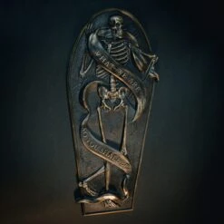 What We Are So You Shall Be - Wall Plaque -The Blackened Teeth Sales what we are now so you shall be the blackened teet