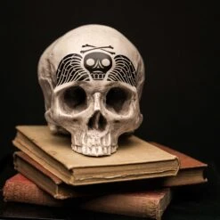 Death's Head Skull Ornament